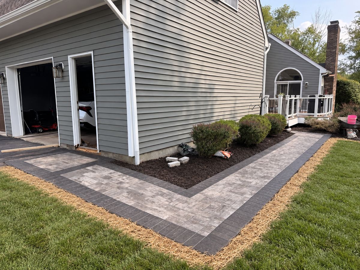 Walkway Restoration — after Apex Exterior Services completed the work